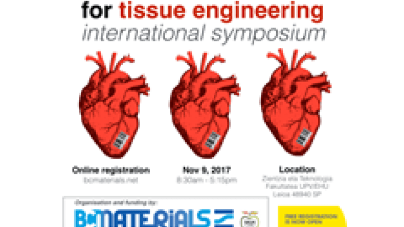 Materials for Tissue Engineering International Symposium Materials for Tissue Engineering International Symposium