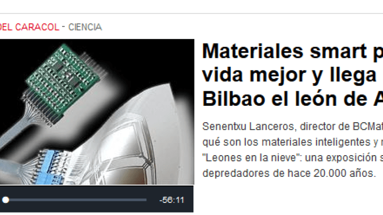 BCMaterials en Radio Euskadi!